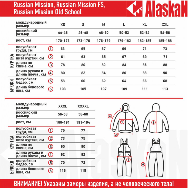 Костюм зимний Alaskan Russian Mission