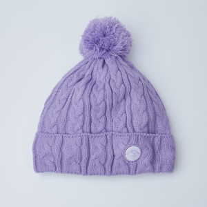 Шапка женская Alaskan с помпоном вязаная
