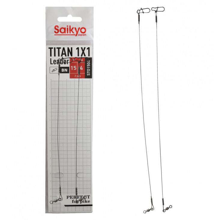 Поводки Saikyo Titan 1x1