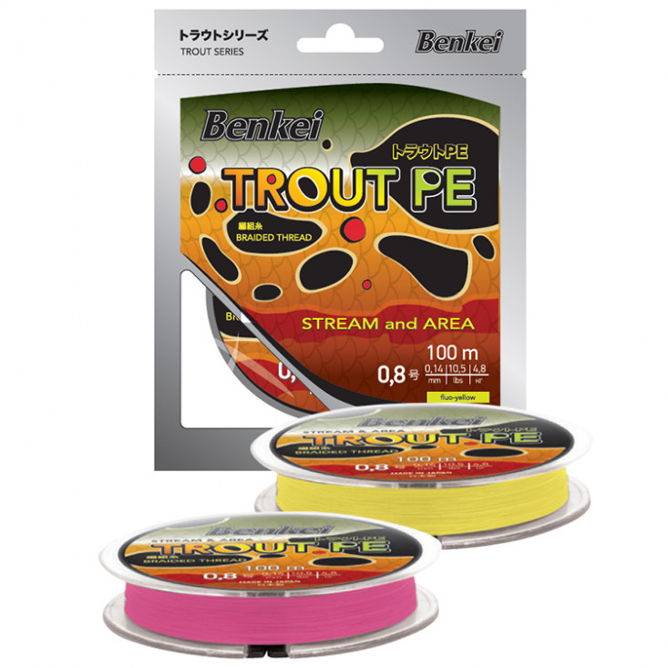 Шнур Benkei Trout PE