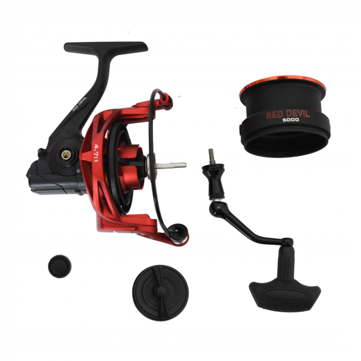 Катушка безынерционная фидерная Maximus Red Devil 5000 (7+1 подш.)