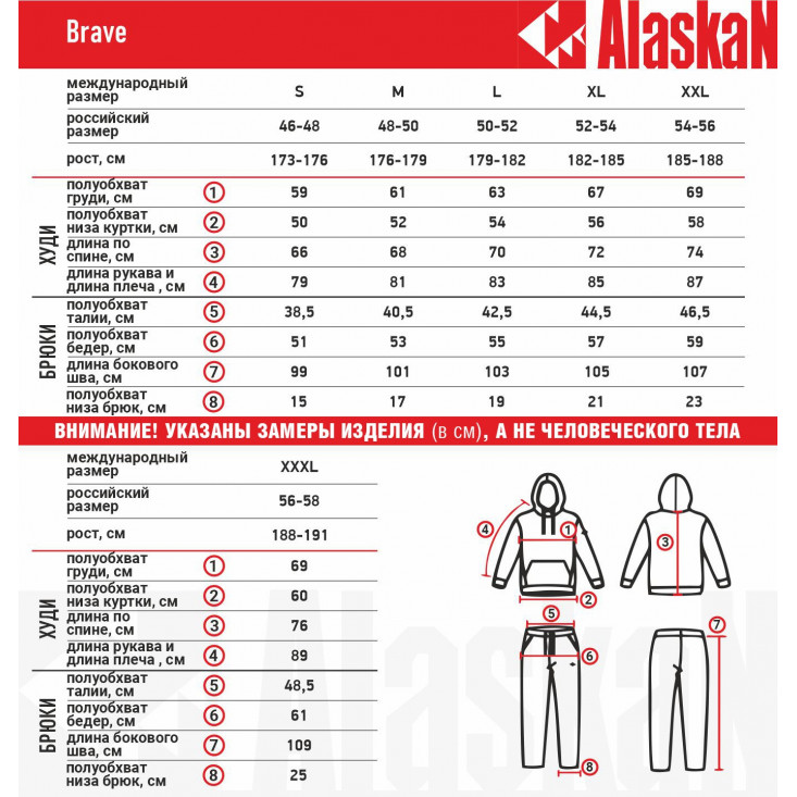 Костюм флисовый Alaskan Brave темно-зеленый L