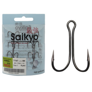 Крючки двойные Saikyo KH-11041 Double Hook (B-Norm..