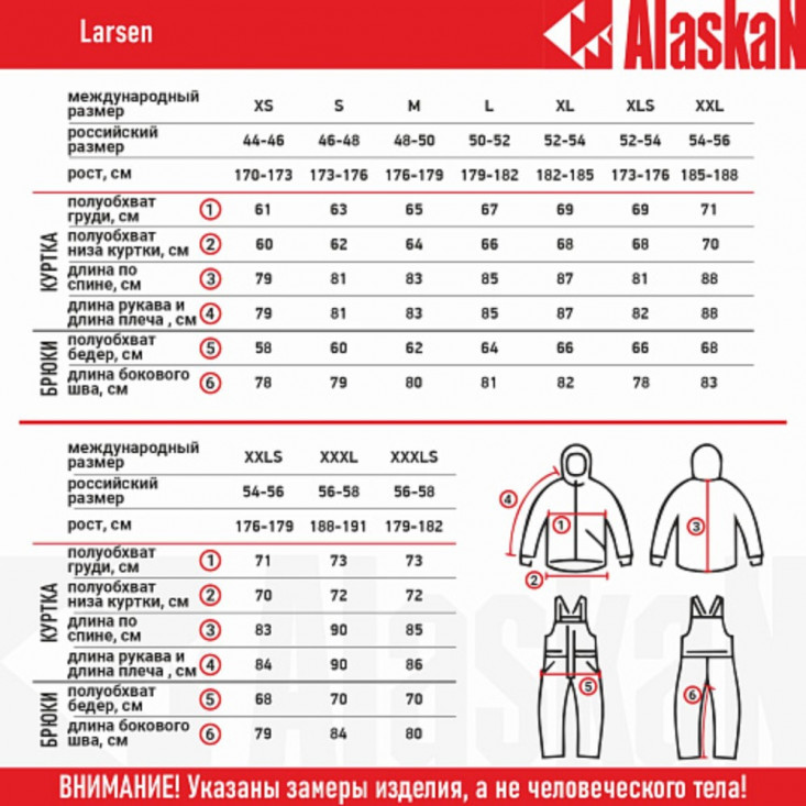 Костюм зимний Alaskan Larsen